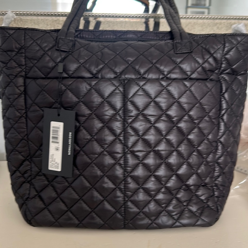 MZ WALLACE Metro Quatro black. New